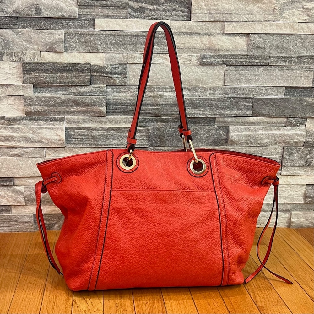 Vince Camuto Genuine Leather Tote Bag with matching wallet!  $124 for both.